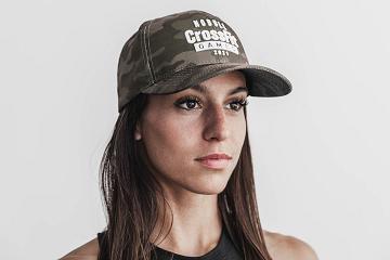 Men's Nobull Crossfit Games Classic Hats Olive | SG K2577O